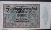 Deutschland Inflation 500000 mark Inflation 1919-1924 -