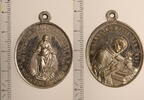 WALLFAHRT Medaille Marianische Sodalität / ALOYSIUS -