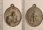 WALLFAHRT Medaille Marianische Sodalität / ALOYSIUS -