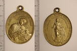 WALLFAHRT Medaille Marianische Sodalität / ALOYSIUS -
