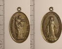 WALLFAHRT Medaille Maria / ALOYSIUS GONZAGA -