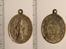 WALLFAHRT Medaille Maria / Monogramm -