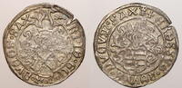 Sachsen Zinsgroschen Friedrich 3.,Johann, Georg 1507-1525 Annaberg -