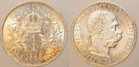 kaisertum österreich 1 krone franz joseph 1. (1848 - 1916) -