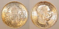kaisertum österreich 1 krone franz joseph 1. (1848 - 1916) -