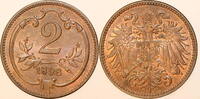 kaisertum österreich 2 Heller franz joseph 1. (1848 - 1916) -