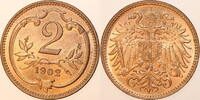 kaisertum österreich 2 Heller franz joseph 1. (1848 - 1916) -