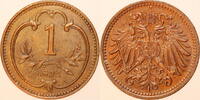 kaisertum österreich 1 Heller franz joseph 1. (1848 - 1916) -