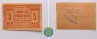 Schwarzburg-Rudolstadt. 5 Pfennig Notgeld Konsumverein Frankenhausen -