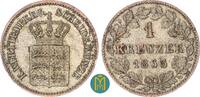 Württemberg 1 Kreuzer 1863 Karl, 1864-1891. EF