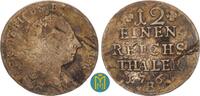 Brandenburg-Preußen 1/12 Taler Friedrich II. 1740-1786. -