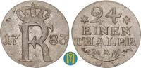 Brandenburg-Preußen. 1/24 Taler Friedrich II. 1740-1786. -