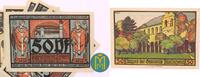 Thüringen 2x25 Pfg. 4x50 Pfg. Paulinzella. Satz mit 6 Scheinen. -