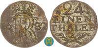 Brandenburg-Preussen. 1/24 Taler Friedrich II. der Große 1740-1786. -