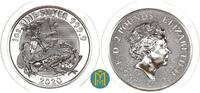 Großbritannien 2 POUNDS 2020 Valiant St. Georg Drachentöter Stempelglanz 48,00 EUR  Excl. 10,00 EUR Verzending