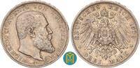 Kaiserreich / Württemberg 3 Mark 1909 Wilhelm II. 1891 bis 1918. sehr sc... 25,00 EUR  Excl. 10,00 EUR Verzending