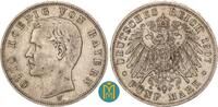 Kaiserreich / Bayern 5 Mark 1907 D Otto 1886-1913. sehr schön 37,00 EUR  Excl. 10,00 EUR Verzending