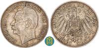 Kaiserreich / Baden 3 Mark 1912 G Friedrich II. 1907-1918. gutes sehr sc... 25,00 EUR  Excl. 10,00 EUR Verzending