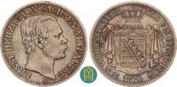 Sachsen-Altenburg 1 Taler 1869 B Ernst I. 1853-1908. sehr schön, kl. Ran... 165,00 EUR  Excl. 10,00 EUR Verzending