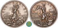 Braunschweig-Lüneburg Silbermedaille von Heinrich Bohnhorst. o.J. (1686) Auf die Gewinnung und die Verwendung des Geldes. VF-EF, winz. Randfehler
