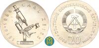 Deutschland - DDR 20 Mark 1988 100. Todestag von Carl Zeiss. Stempelglanz 220,00 EUR  Excl. 10,00 EUR Verzending