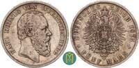 Kaiserreich / Württemberg 5 1875 F Karl 1864-1891. sehr schön 55,00 EUR  Excl. 10,00 EUR Verzending