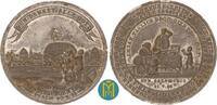 Halle-Stadt Zinnmedaille von Lorenz. Auf die Teuerung des vergangenen Jahres. -