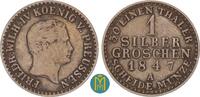 Brandenburg-Preußen. 1 Silbergroschen Friedrich Wilhelm IV. 1840-1861. -
