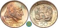 Tschechoslowakei 50 Kronen 200. Geburtstag von Josef Jungmann. -