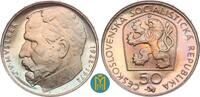 Tschechoslowakei 50 Kronen 50. Todestag von Josef Václav Myslbek -