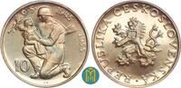 Tschechoslowakei 10 Kronen Auf den 10. Jahrestag der Befreiung von Deutschland -