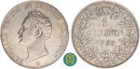 Sachsen-Meiningen 1 Gulden Bernhard Erich Freund 1803-1866. -
