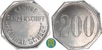 Deutschland / Panzerschiff Admiral Scheer 200 Pfennig Kantinenmarke / Panzerschiff der KriM -