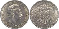 Deutsches Kaiserreich, Preußen Wilhelm II. (1888-1918) 5 Mark 1898 A wz. Randfehler und Kratzer, vorzüglich bis Stempelglanz