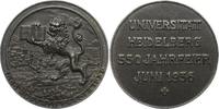 Heidelberg, Stadt Eisengussmedaille 550-Jahrfeier der Universität Heidelberg -