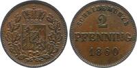 Bayern, Königreich 2 Pfennig Maximilian II. (1848-1864) -