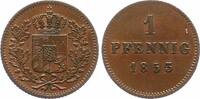 Bayern, Königreich 1 Pfennig 1853 Maximilian II. (1848-1864) prägefrisch 70,00 EUR  Excl. 4,00 EUR Verzending