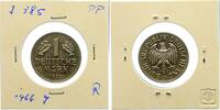 Deutschland, Bundesrepublik 1 DM 1966 J polierte Platte 90,00 EUR  Excl. 4,00 EUR Verzending