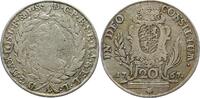 Bayern, Kurfürstentum 20 Kreuzer (Konventionszwanziger) 1767 A Maximilia... 30,00 EUR  Excl. 4,00 EUR Verzending