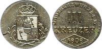 Würzburg, Großherzogtum 3 Kreuzer 1808 Ferdinand von Österreich (1806-18... 200,00 EUR  Excl. 18,50 EUR Verzending