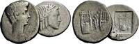 Provincial Roman. Lot x 2 AR Drachms. -