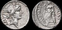 Man. Acilius Glabrio AR Denarius (3.91 gr), 49 BC. Rome mint. -
