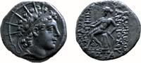 SELEUCID KINGDOM. Antiochus VI Dionysus (144-142 BC). AR drachm -