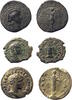   Lot of 3 small Roman colonial bronzes &ndash; F+ to VF+, patina  80,00 EUR60,00 EUR  Excl. 16,54 EUR Verzending