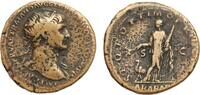   Trajan. AD 98-117. &AElig; Dupondius (27mm, 12.72 g). Rome mint.  250,00 EUR230,00 EUR  Excl. 16,54 EUR Verzending