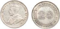 STRAITS SETTLEMENTS. 20 Cents, 1935. London Mint. -