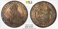 Brunswick-Wolfenb. Thaler German States Brunswick-Wolfenbuttel 1562 Taler Coin Thaler PCGS MS62 VZ/STG TOP -