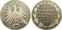 Frankfurt 2 Gulden German States Frankfurt 1849 2 Gulden PCGS PR 63 CAMEO PROOF Goethe PP -