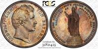 Bavaria 2 Thalers German State Bavaria 1847 2 Talers Coin Thaler PCGS MS 62 F.STG/STG UNC BISHOP -