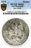 Ger-Mansfeld Thaler German States Mansfeld 1579 Taler Coin Thaler PCGS MS 62 VZ/F.STG UNC TOP POP -